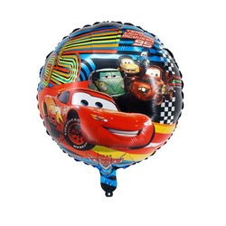 Foil Balloon "Cars" 18" (45cm.)