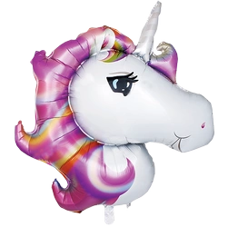 Unicorn Purple Foil Balloon (93cm*114cm)