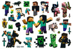 Tatuaże dla Dzieci Game, Minecraft, Piksele (1 szt)
