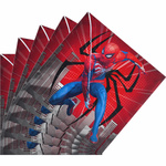 Papierowe serwetki Spider-Man dekoracja na przyjęcie 20 szt.