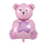 Balon Foliowy Miś Różowy. It's a Girl (49x75cm)