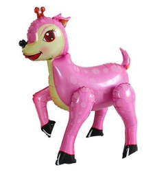 3D Deer Standing Foil Balloon (60cm)