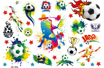Tattoos for Kids Football Goal (1 pc)