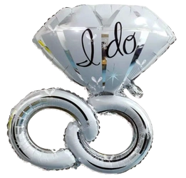 Foil Balloon 2 Rings (80cm*100cm)