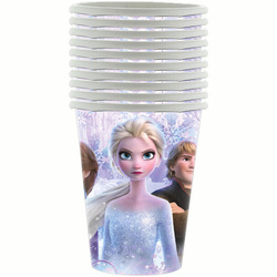 Papírové kelímky Frozen - Doba ledová, 10 ks., 8,5 cm