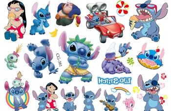 Lilo & Stitch Children's Tattoos (1 pc)