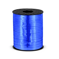 Ribbon for balloons Blue metallized (5mm*225m)