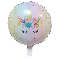 Фольгована куля Unicorn 18" (45 см).)