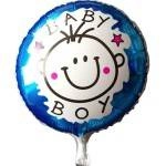 Baby Boy 18" (45cm) foil balloon.)