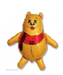 Winnie the Pooh Foil Balloon, Flexmetal