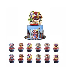 Spider-Man cake topper - Birthday set