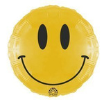 Balon foliowy Emotka 18" (45cm.)