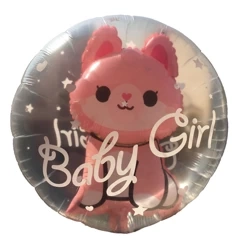 Foil Balloon in Balloon "Baby Girl, Doggy " (60cm*69cm)