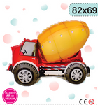 Fóliový balón Betonový náklaďák (82 cm*69 cm)