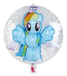 Balon w Balonie Foliowy My Little Pony (60cm*69cm)