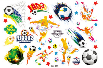Tattoos for Kids Football Goal (1 pc)