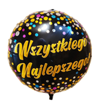Balon Foliowy WSZYSTKIEGO NAJLEPSZEGO (45cm.)