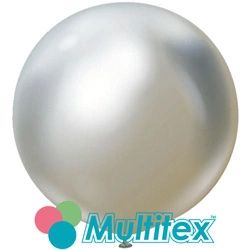 Giant Balloon 36" (90 cm), Silver ( 1 pc.)