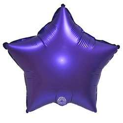 Фольга Зірка фіолетова 18" (45см).)