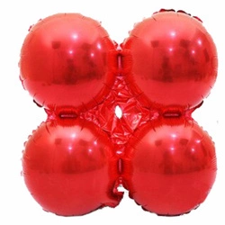 Red To Girland Foil Balloon (40cm*40cm)