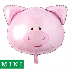 Mini Pig Foil Balloon