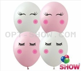 Unicorn printed rubber balloons (10 pcs.)
