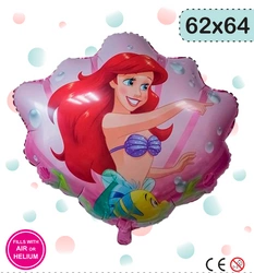 Mermaid Foil Balloon (62cm*64cm)