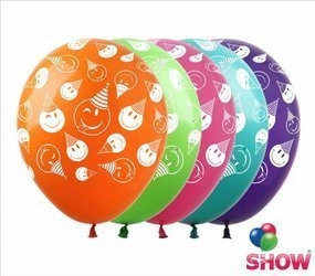 Balony z nadrukiem Smile Emotki (10 szt.)