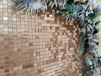 Sequin Panels Champagne Matte (30cm*30cm)