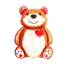 Teddy Bear Foil Balloon (91x67cm)