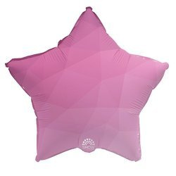 Fólie Star Pink Gradient 18" (45cm).)