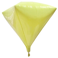 Diamond Yellow Macaron Balloon (24 inches)
