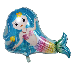 Mermaid Foil Balloon (60cm*82cm)