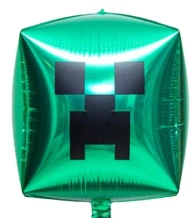 Balon Foliowy Minecraft Piksele (55cm*55cm)