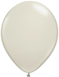 Balloons 5" (12.5 cm), White Sand (100 pcs./package.)