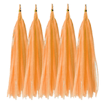 Ogon do balonów Brzoskwiniowy, Tassel (5szt)