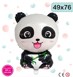 Foil Panda Balloon (49cm*76cm)