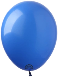 Premium Show Rubber Balloons 12", Blue (055)