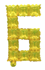 Číslo fólie POP IT 6 Gold (40 cm)