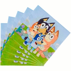 Bluey paper napkins - 20 pcs., 17 x 17 cm