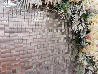 Sequin Panels Matte Gray (30cm*30cm)