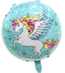 Balon foliowy Jednorożec 18" (45cm.)