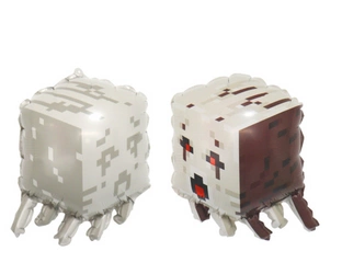 Balon foliowy 3D Ghast – Minecraft – 27 x 32 cm