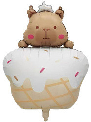 Labubu foil balloon 44 cm x 83 cm.
