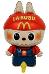 Labubu foil balloon 42 cm x 79 cm.