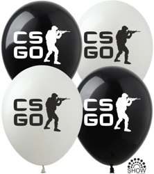 CSGO printed rubber balloons (10 pcs.)