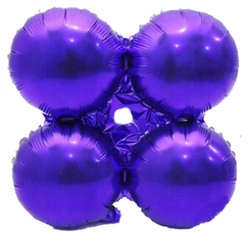 Foil Balloon Purple To Girland (40cm*40cm)