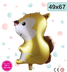 Balon Foliowy Wiewiórka (49cm*67cm)