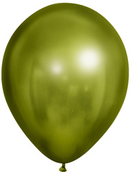 Balloons 5" Chrome, Apple Green (100 pcs./package.)