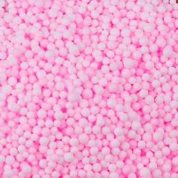 Pink Styrofoam balls for Bubbles balloons (0.5l.)